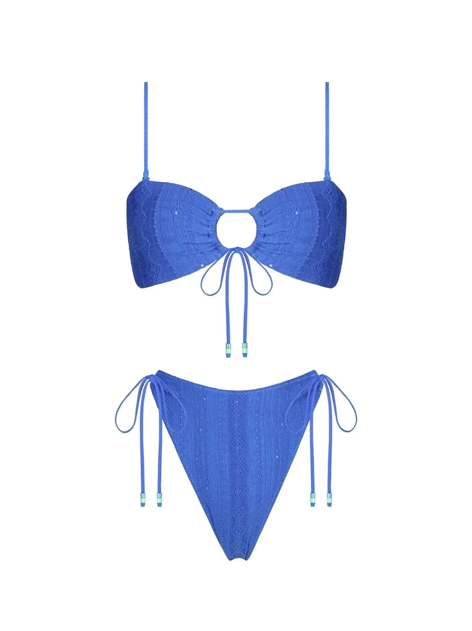 hannah top royal blue