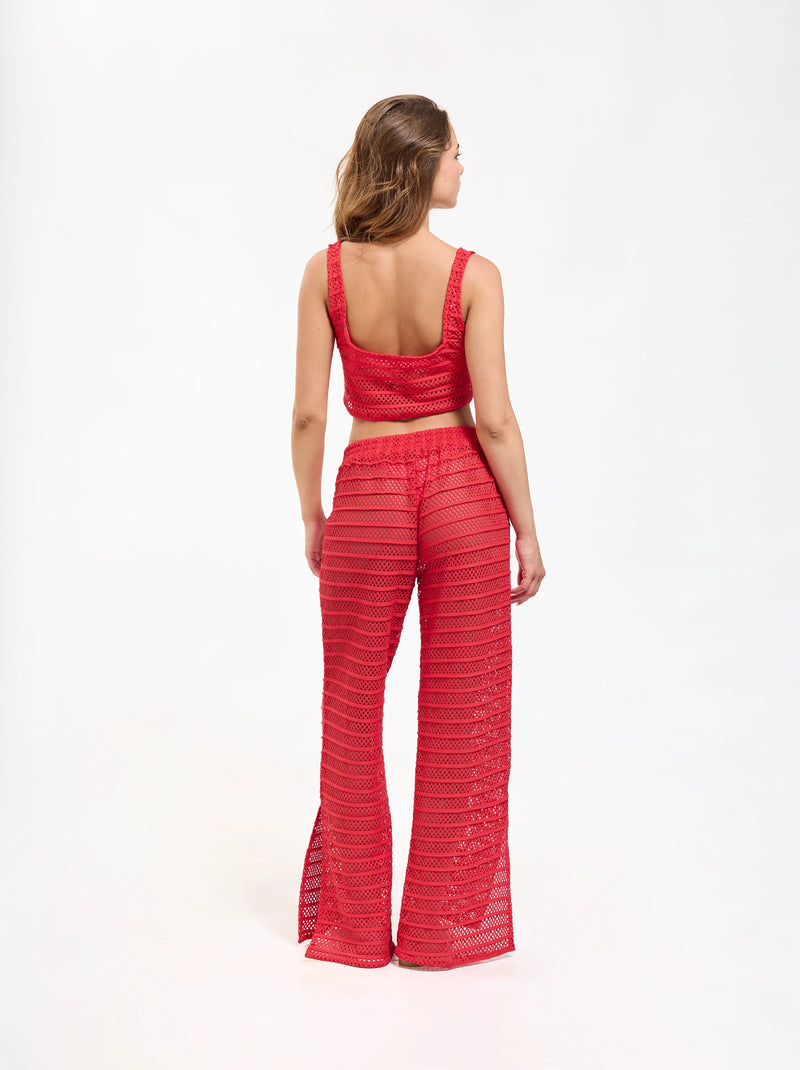 vyne pant crimson